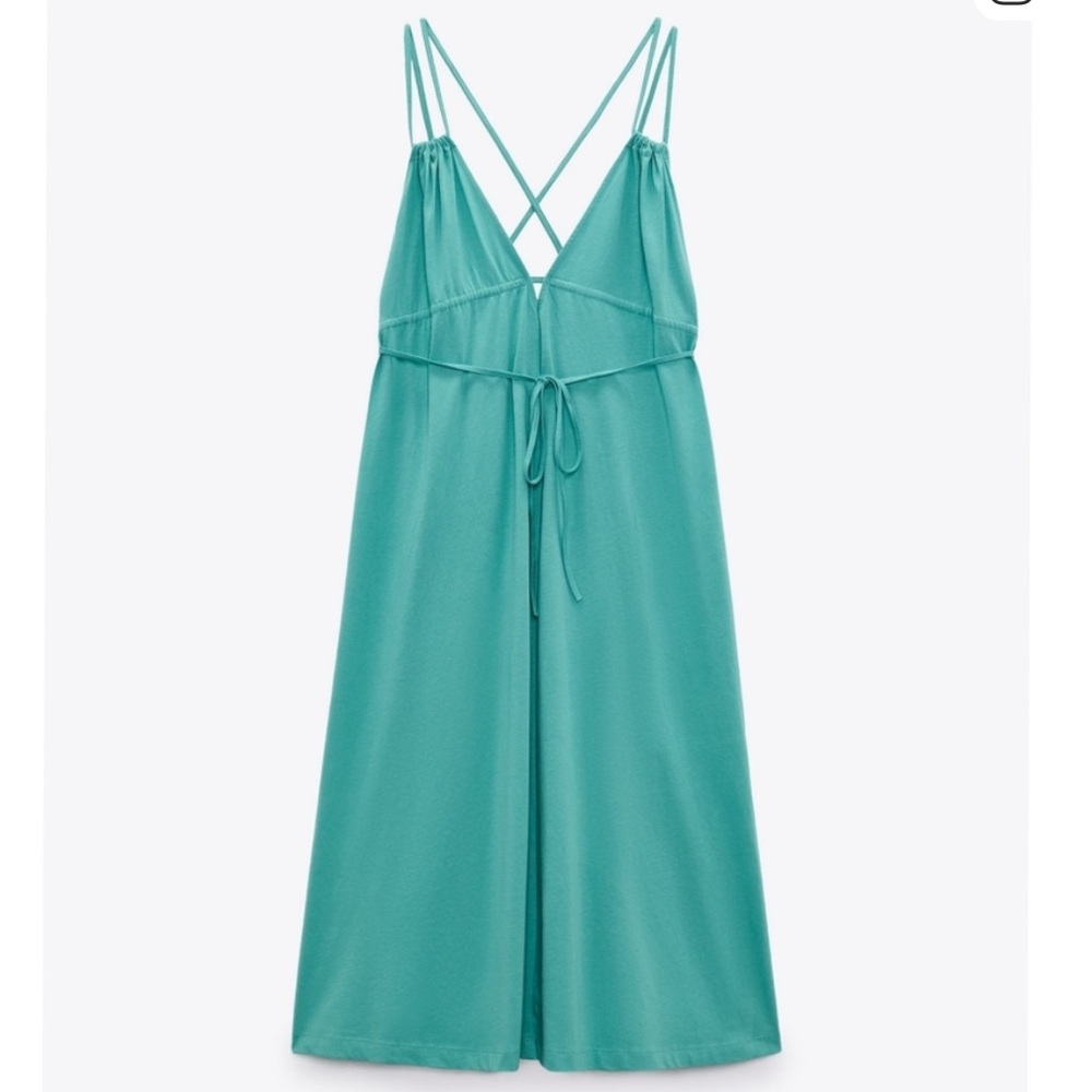 Zara Teal Maxi Dress